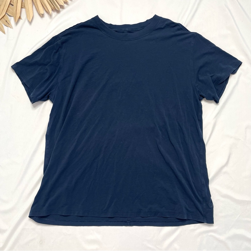 lululemon athletica Navy Short Sleeve Tee